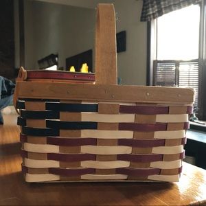 Longaberger Americana flag basket